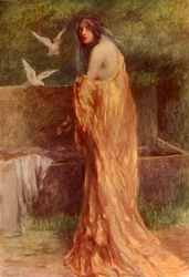 "Marra tog av sig sin gyllene klänning", 1917.