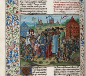 Äktenskap mellan Isabella av Valois och Richard II, ca 1470-1475.