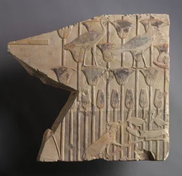 Marshscen med katt och fåglar, ca. 667-647 f.Kr.
