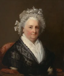 Martha Washington, början av mitten av 1800-talet.