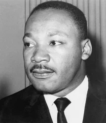 Martin Luther King Jr, amerikansk förkämpe för svarta medborgarrättigheter, c1968