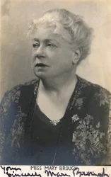Mary Brough 1863-1834, engelsk skådespelerska, 1900-talet