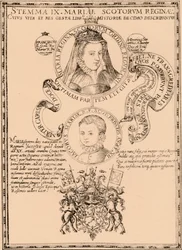 Mary, drottning av Skottland 1542-1587 och kung James VI och I 1566-1625, 1889