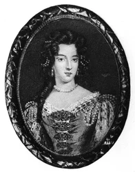 Maria av Modena, drottninggemål till kung Jakob II, 1907