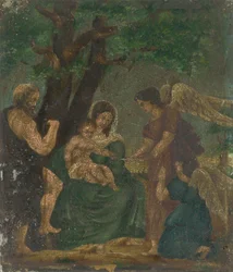 Mary with Child among Angels and St. John the Baptist