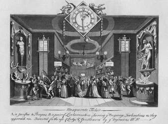 Maskeradbiljett, 1727, 1827.