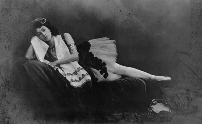 Matilda Kschessinska i titelrollen för baletten La Esmeralda