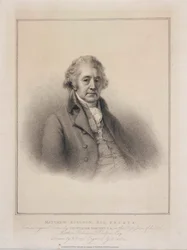 Matthew Boulton, engelsk ingenjör och industriman, ca 1801