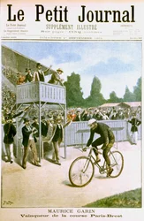 Maurice Garin vann cykelloppet Paris-Brest 1901