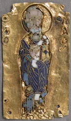 Medaljong av St. Nicholas, bysantinsk, 1000-talet.