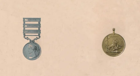 Medaljer för strider i Indien, c1911-talet
