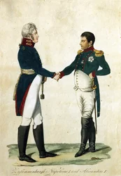 Möte mellan Napoleon och Alexander I, 1808