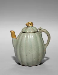 Melonformad Wine Ewer, 1100-1200-tal.