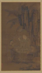 Laga kläder i tidig morgonsol, Mingdynastin, 1400-1500-talet.