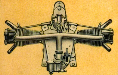 Mercedes 20 hästkrafter motor, 1932.