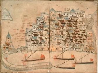 Meton, vy / turkisk miniatyr
