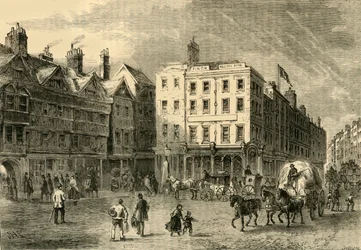 Middle Row, Holborn, c1872.
