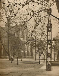 Middle Temple Hall and the Quietude of Fountain Court, c1935.