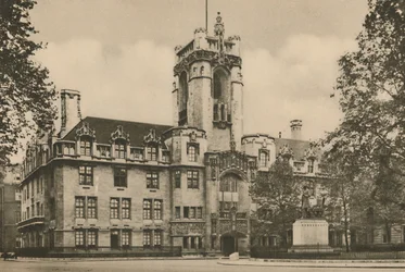 Middlesex Guildhall på platsen för The Ancient Sanctuary of Westminster, c1935.