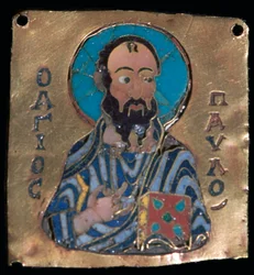 Miniatyrskildring av St Paul, 900-talet