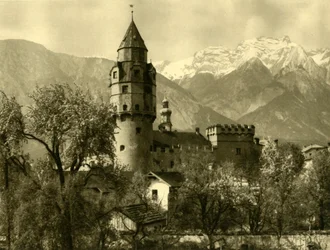 Mint Tower, Hall, Österrike, c1935.