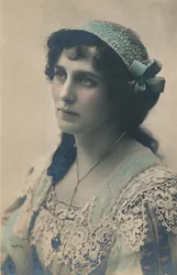 Miss Evelyn Millard 1849-1941, c1930.