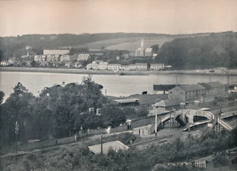 Monkstown - Från Monkstown Pier Station, 1895