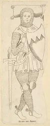 Monument av Eudo de Arsie, ca. 1790