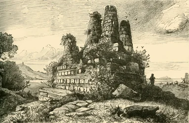 Monument över Horatii och Curiatii, 1890.