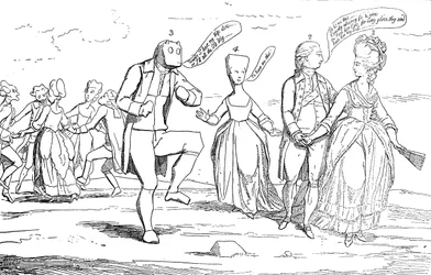 Monument som nyligen upptäcktes på Salisbury Plain, 1782