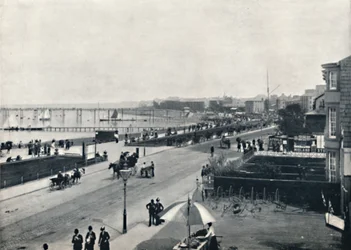 Morecambe - The Promenade, 1895