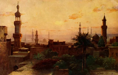 Morgon i Kairo, c1918-c1939.