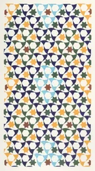 Mosaik från portiken i Generalife, 1907.
