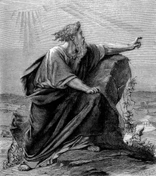Moses, Gamla testamentets profet, c1860.