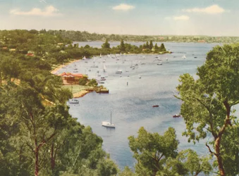 Mosman Bay, Keanes Point, Peppermint Grove, c1947.