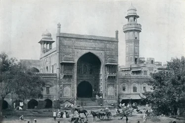 Moskén i Wazir Khan, Lahore, c1942