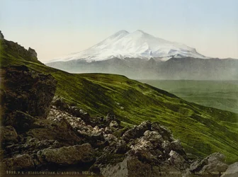 Berg nära Kislovodsk, Ryssland, c1895