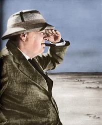 Herr Churchill spionerar fienden, 1943.