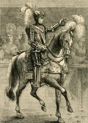 Mr. Dymoke, Kings Champion, 1881.