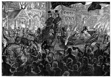 Mr Gladstone i Leeds, sent 1800-tal