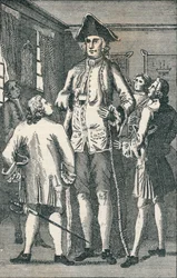 Mr Henry Blacker, den brittiske jätten, c1750, 1894
