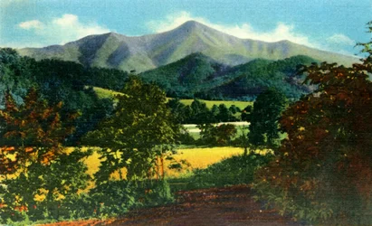 Mr. Pisgah, and the Rat in the Distance, Western North Carolina, 1942.