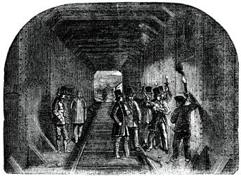 Mr Stephenson satte in den sista niten, 1886