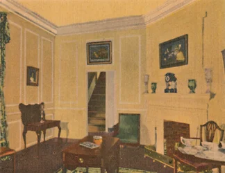Mrs Washingtons vardagsrum, 1946