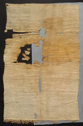 Mummy Linen, Dynasti 18 .