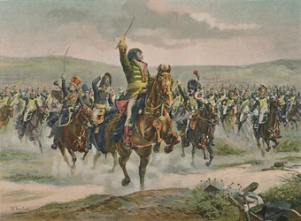Murat som leder kavalleriet i Jena, 14 oktober 1806, 1896