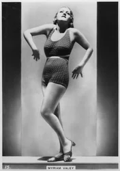 Myriam Valey, c1938