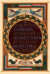 Namnen på de fyra evangelisterna, c800 e.Kr