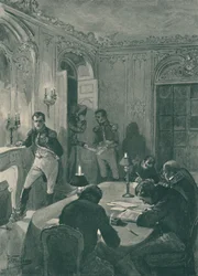 Napoleon dikterar till sina sekreterare, 1896