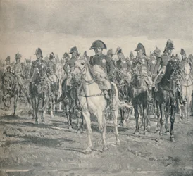 Napoleon och hans stab, 1896